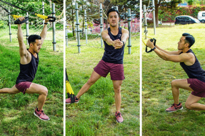 Sculpt Strong Legs Anywhere with These 8 TRX Moves